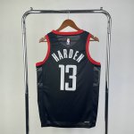 NBA 13 Harden Houston Rockets 23-24 statement Maillot noir